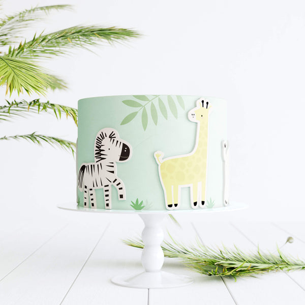 Bolo Animais da Selva